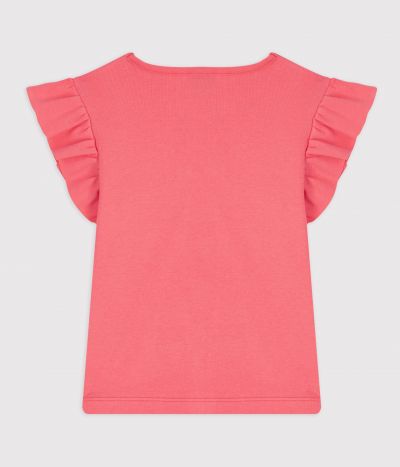 Tee-shirt enfant manches courtes en coton uni