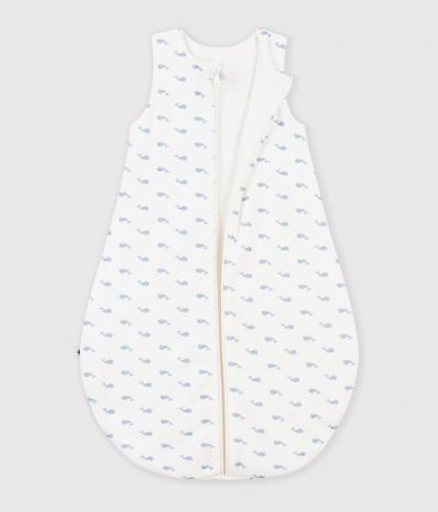 Gigoteuse bébé en velours imprimé baleines TOG 3