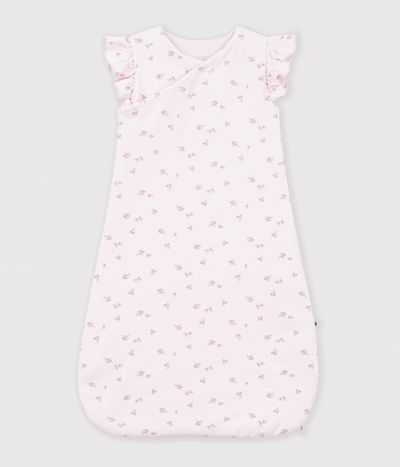Gigoteuse bébé en velours imprimé fleurs TOG 3