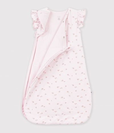 Gigoteuse bébé en velours imprimé fleurs TOG 3