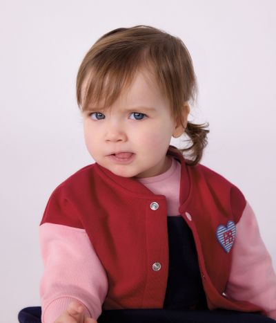 Teddy bébé en coton bicolore