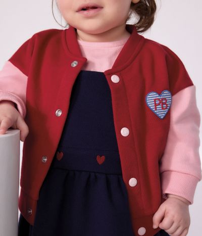 Teddy bébé en coton bicolore