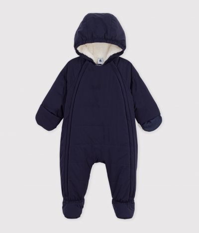 Combipilote bébé en polyester et sa doublure en sherpa