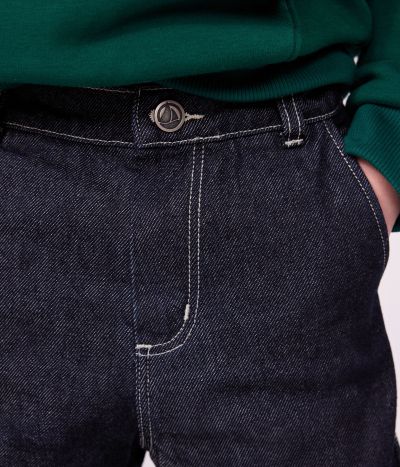 Pantalon carpenter enfant en denim