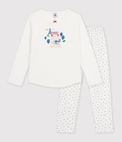 Pyjama enfant en coton à motif Paris