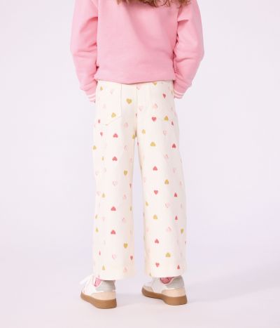 Pantalon wide leg enfant en coton