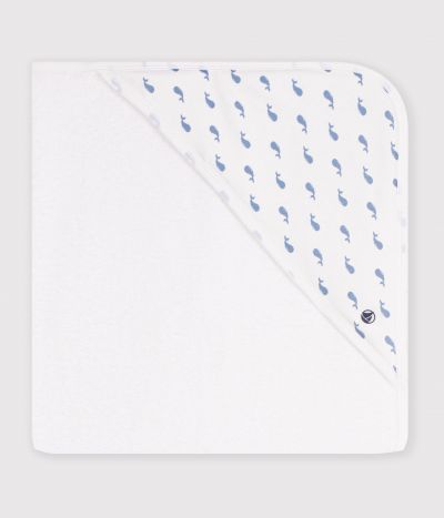 Carré de bain bébé en coton
