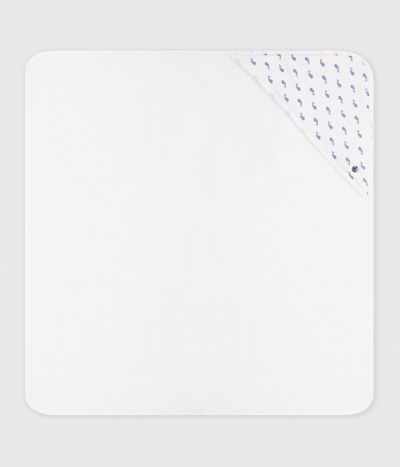 Carré de bain bébé en coton