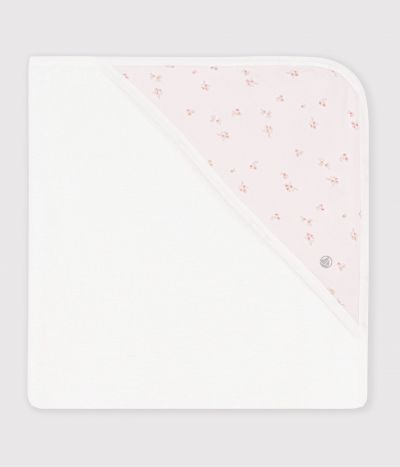 Carré de bain bébé en coton