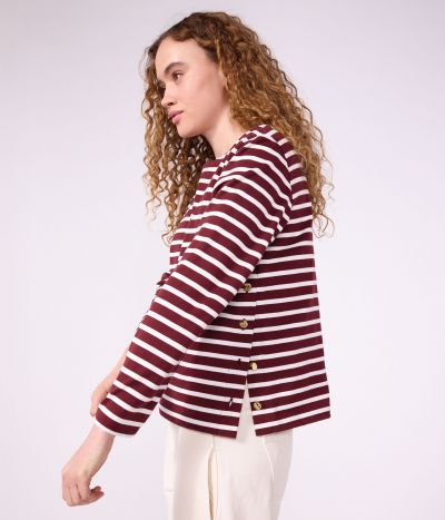 Marinière femme en coton