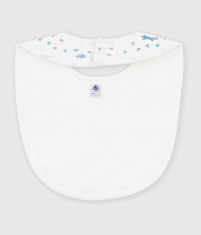 Bavoir bébé en coton imprimé
