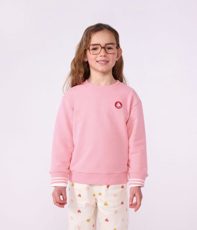 Sweatshirt enfant en coton uni