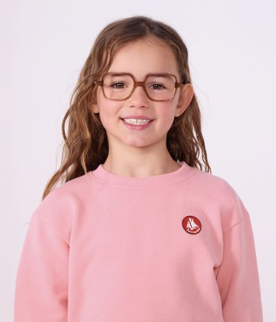 Sweatshirt enfant en coton uni
