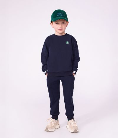 Sweatshirt enfant en coton uni