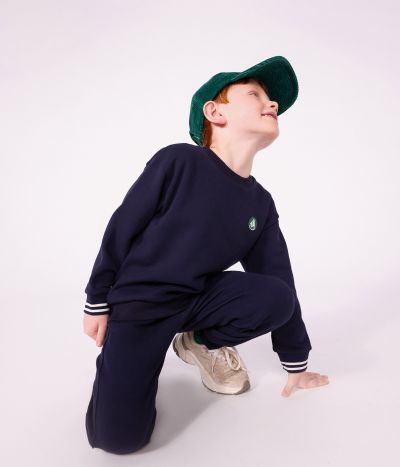 Sweatshirt enfant en coton uni