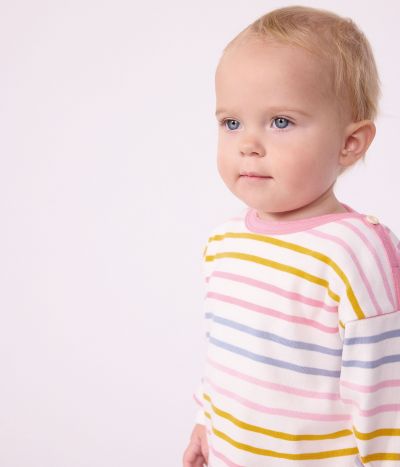 Marinière bébé en coton