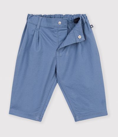 Pantalon bébé en serge uni
