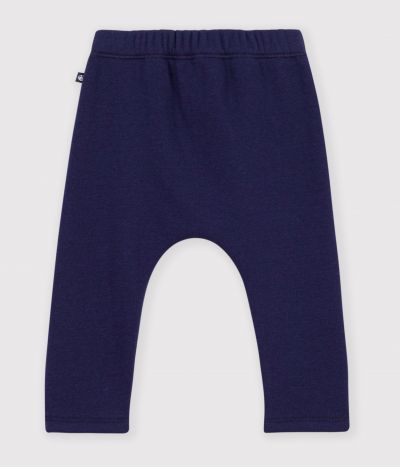 Pantalon bébé en coton uni