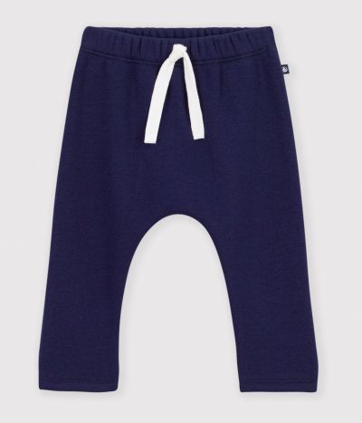 Pantalon bébé en coton uni