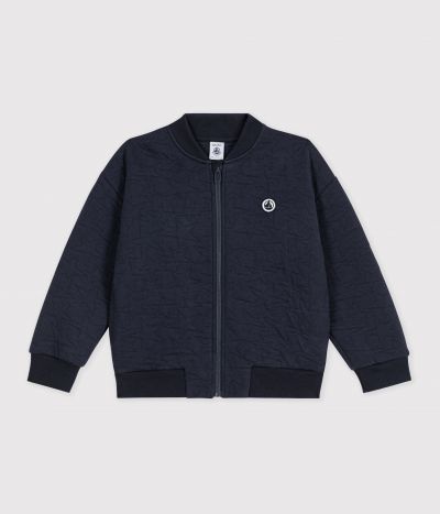 Cardigan enfant en coton uni