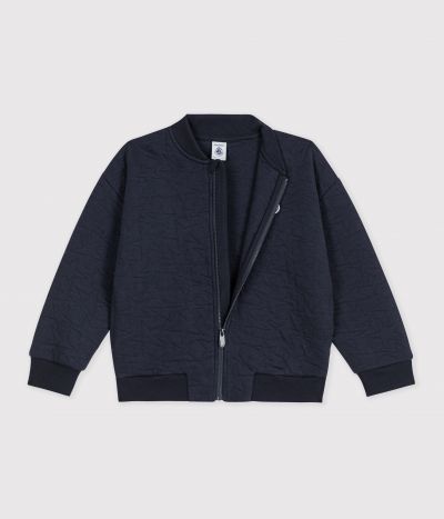 Cardigan enfant en coton uni