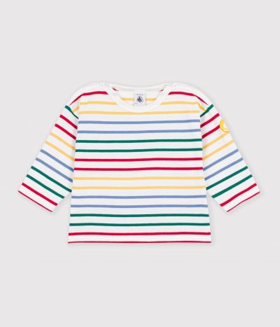 Marinière bébé en coton