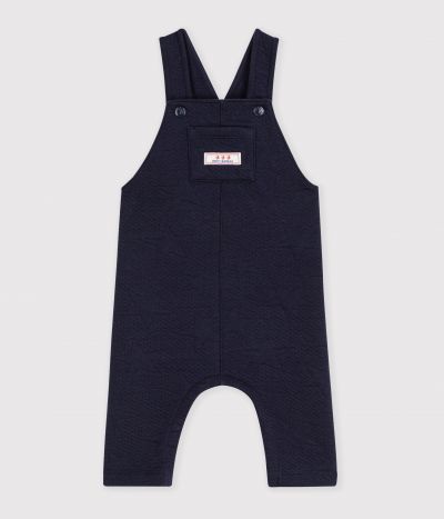 Salopette bébé en coton épais à motifs étoiles