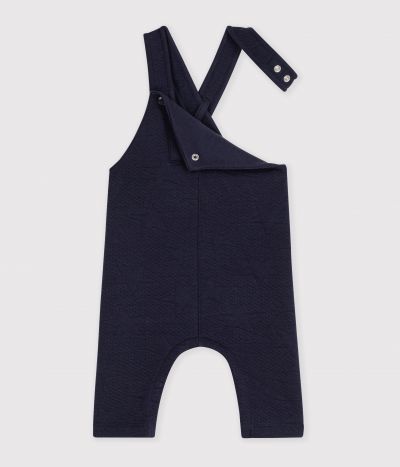 Salopette bébé en coton épais à motifs étoiles