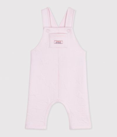 Salopette bébé en coton épais à motifs étoiles