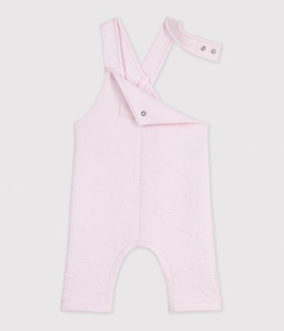 Salopette bébé en coton épais à motifs étoiles