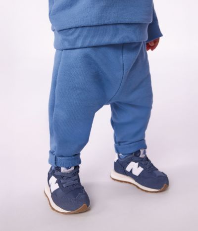 Pantalon de jogging bébé en coton uni