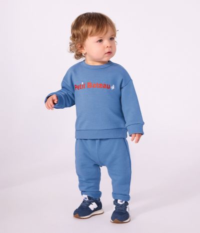 Pantalon de jogging bébé en coton uni