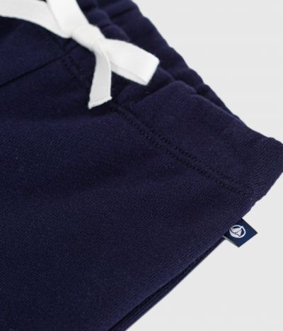 Pantalon de jogging bébé en coton uni