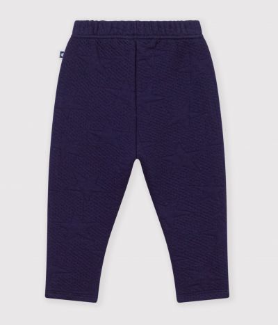 Pantalon bébé en coton épais à motifs étoiles