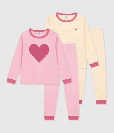 Lot de pyjamas enfant en coton imprimé