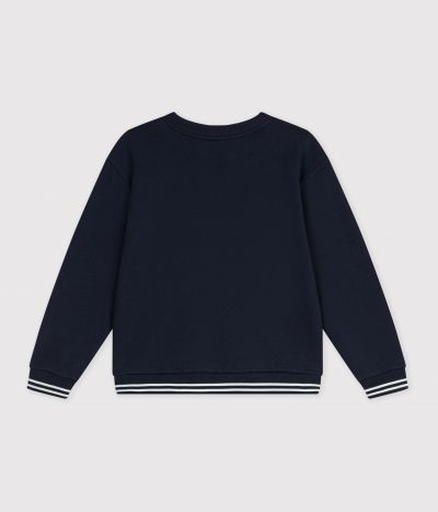 Sweatshirt femme en coton