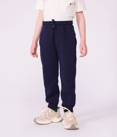 Pantalon de jogging enfant en coton uni