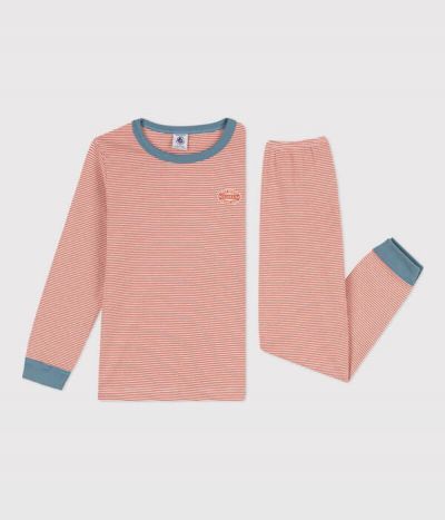 Pyjama milleraies petite fille/petit garçon en coton