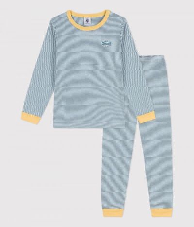Pyjama milleraies petite fille/petit garçon en coton