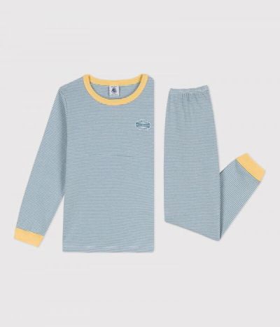 Pyjama milleraies petite fille/petit garçon en coton