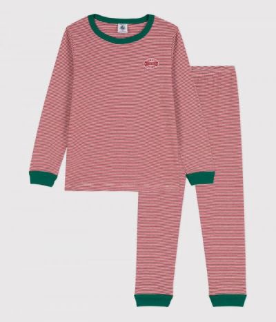 Pyjama milleraies petite fille/petit garçon en coton