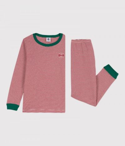 Pyjama milleraies petite fille/petit garçon en coton