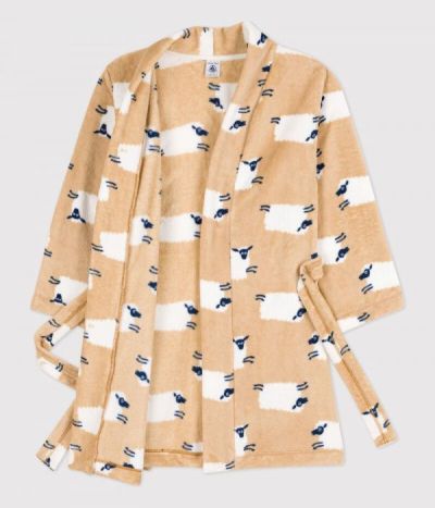 Robe de chambre petite fille/petit garçon en polaire