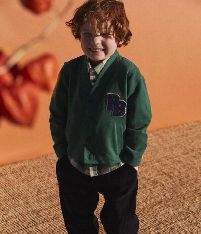 Cardigan en molleton enfant garçon