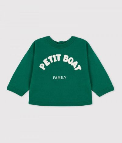 Sweatshirt bébé en coton