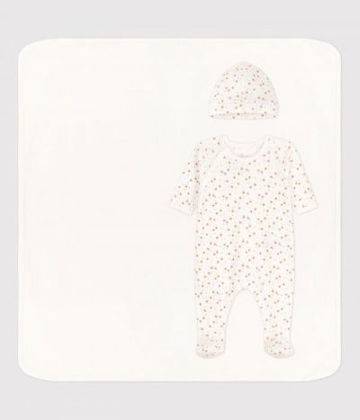 Coffret cadeau naissance bébé en coton