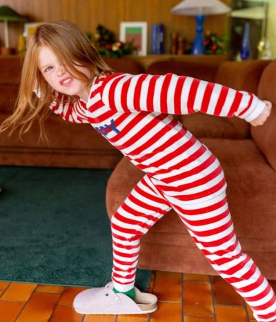 Pyjama  milleraies petite fille/petit garçon en velours