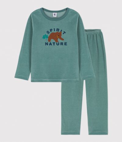 Pyjama petite fille/petit garçon en velours