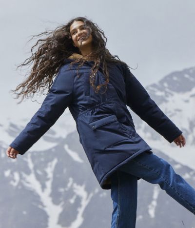 Parka  doublée sherpa Femme