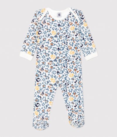 Pyjama bébé en bouclette éponge